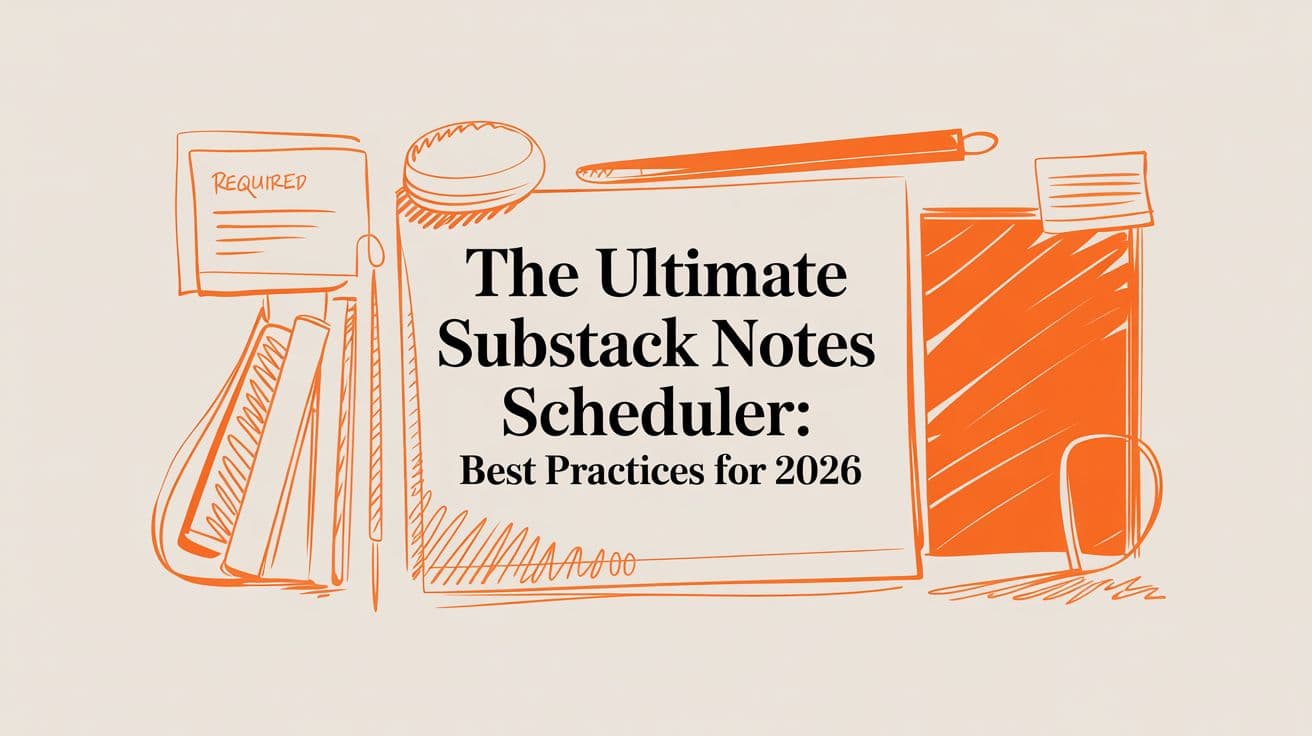The Ultimate Substack Notes Scheduler: Best Practices for 2026