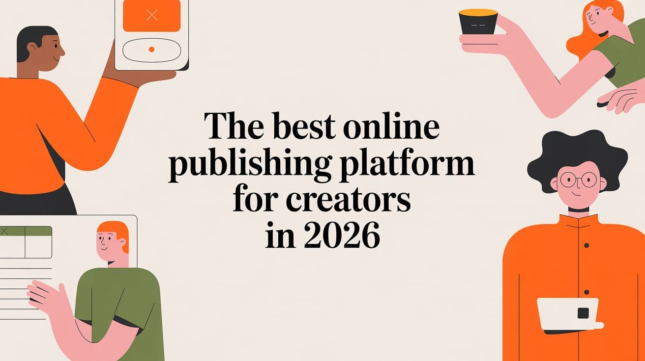 The Best Online Publishing Platform for Creators in 2026