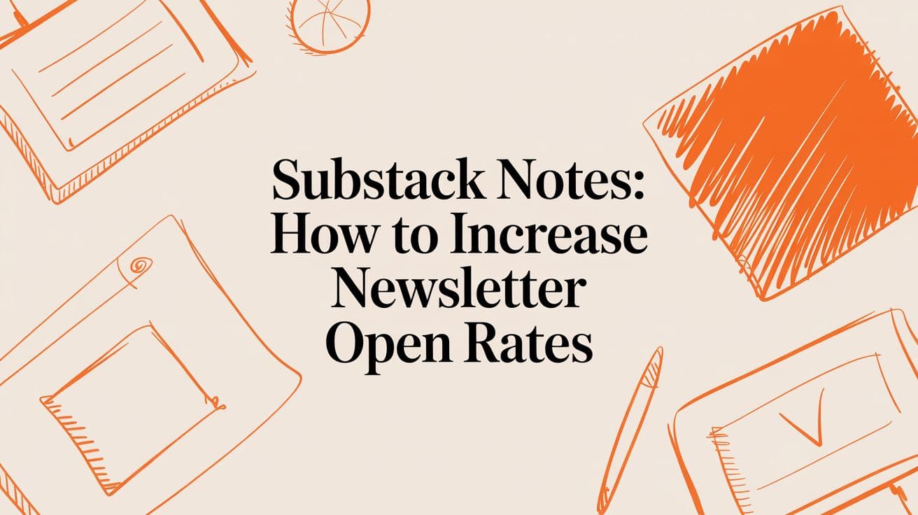 Substack Notes: How to Increase Newsletter Open Rates