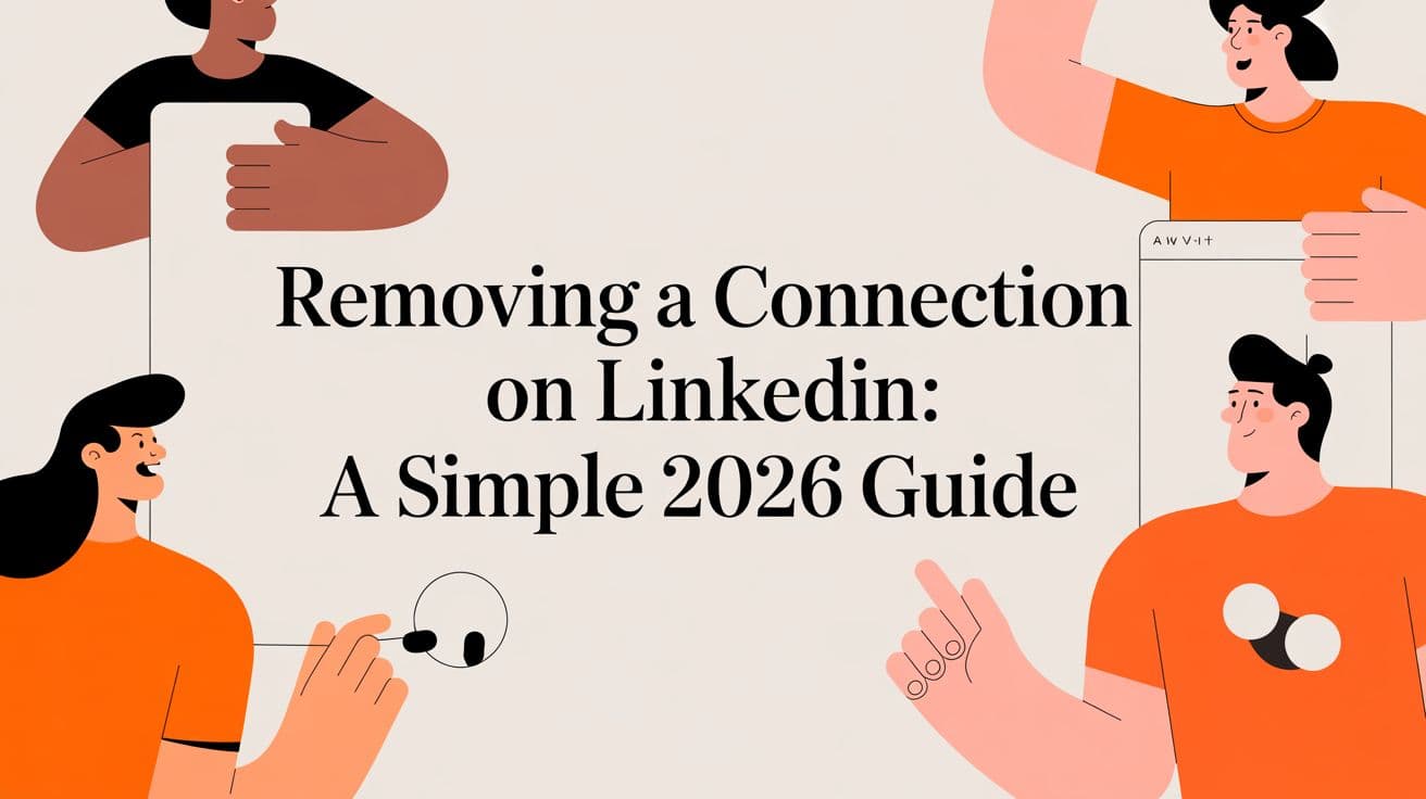 Removing a Connection on LinkedIn: A Simple 2026 Guide