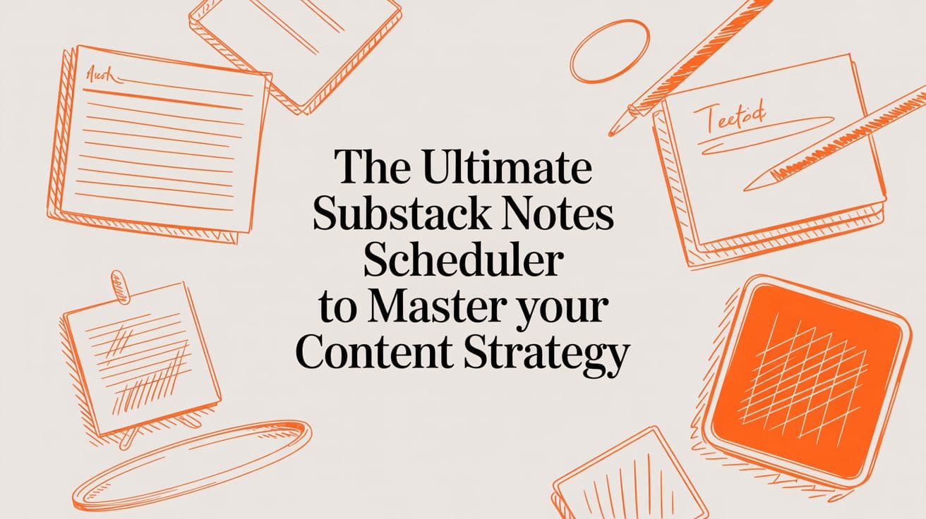 The Ultimate Substack Notes Scheduler to Master Your Content Strategy