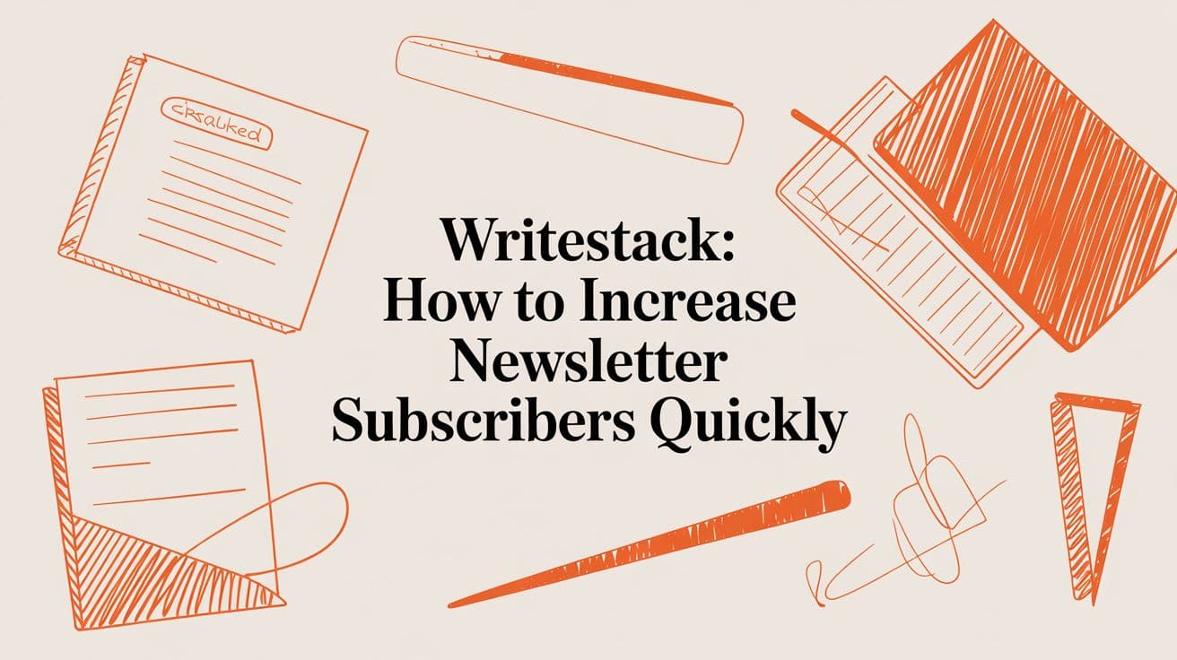WriteStack: How to Increase Newsletter Subscribers Quickly
