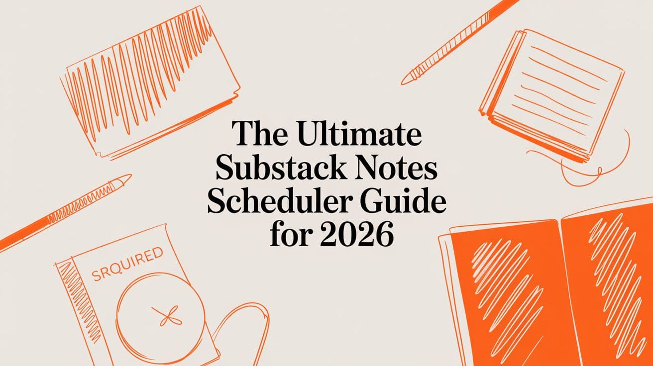 The Ultimate Substack Notes Scheduler: A 2026 Guide to Growth