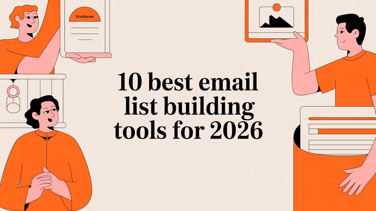 10 Best Email List Building Tools for 2026