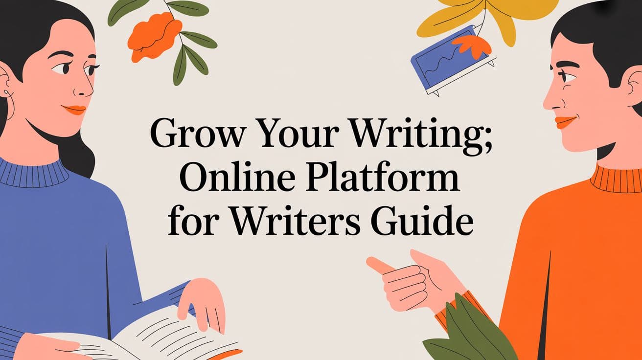 Grow Your Writing: Online Platform For Writers Guide