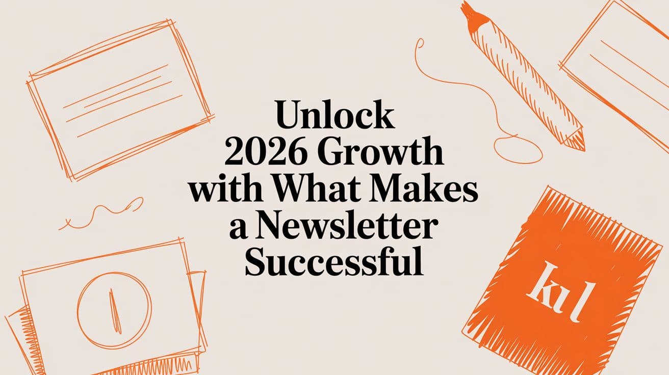 Unlock 2026 Growth with What Makes A Newsletter Successful