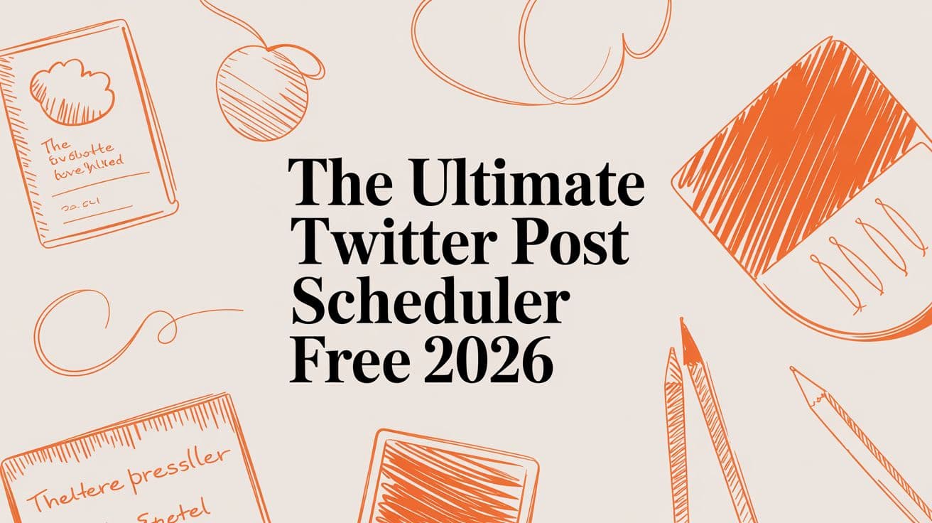 The Ultimate twitter post scheduler free 2026