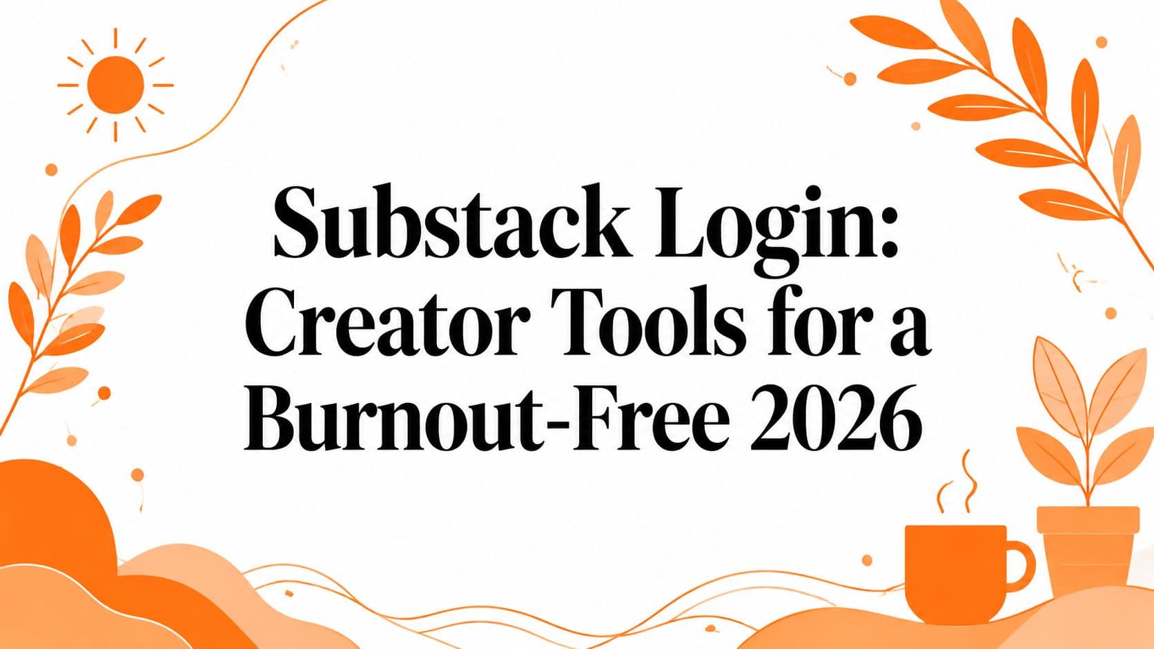 Substack Login: Creator Tools for a Burnout-Free 2026
