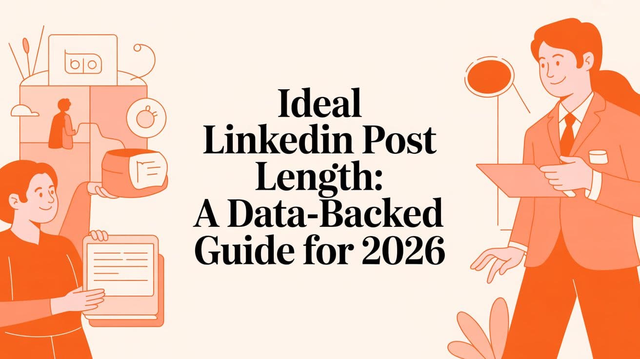 Ideal LinkedIn Post Length: A Data-Backed Guide for 2026