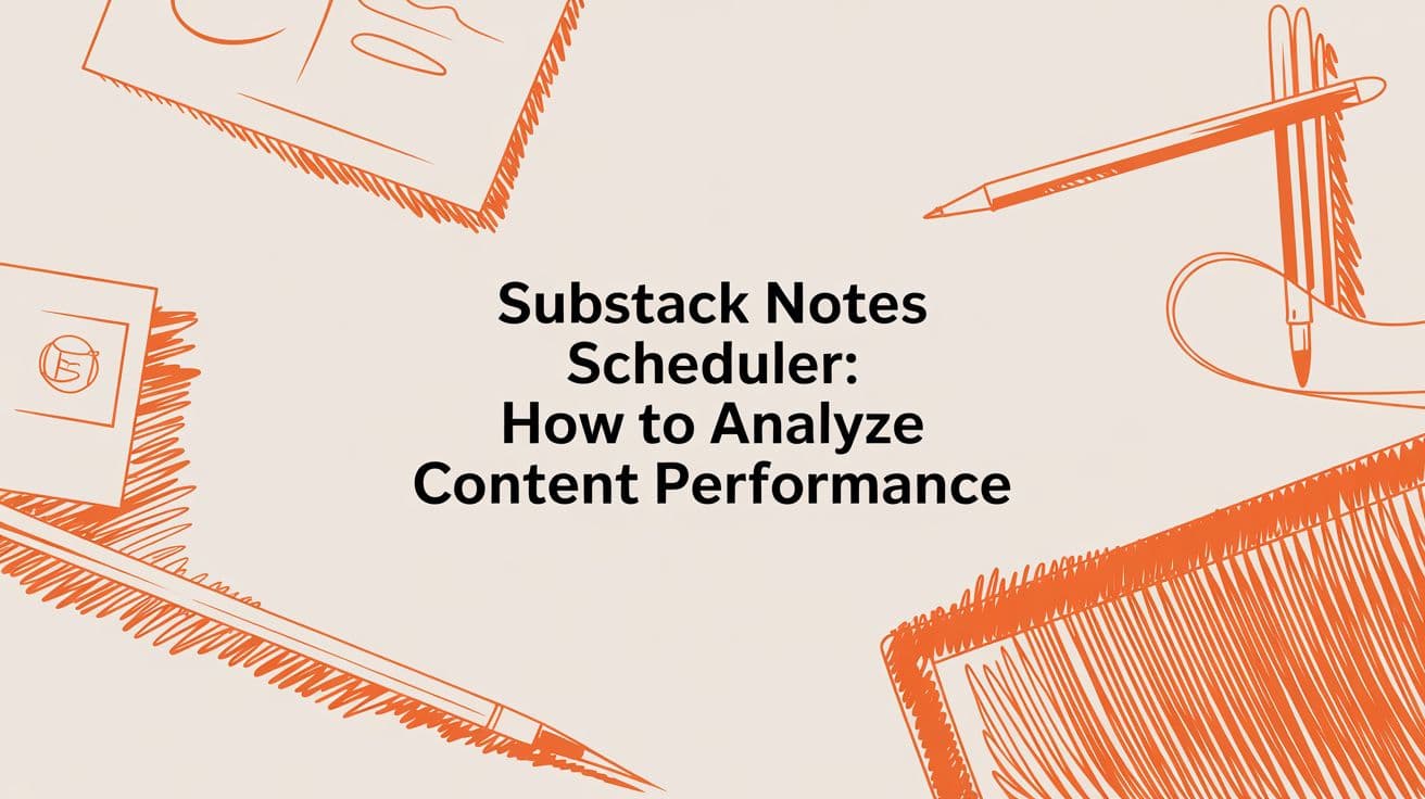 Substack Notes Scheduler: How to Analyze Content Performance